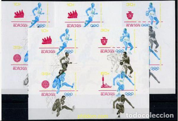 Sellos: 202514 MNH BURUNDI 1984 23 JUEGOS OLIMPICOS VERANO LOS ANGELES 1984
