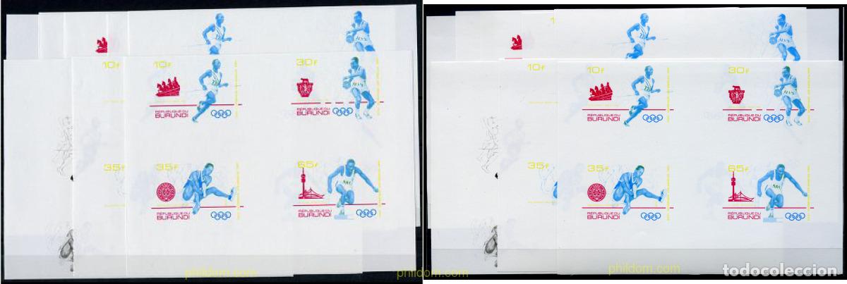 Sellos: 202518 MNH BURUNDI 1984 23 JUEGOS OLIMPICOS VERANO LOS ANGELES 1984