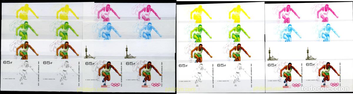 Sellos: 206258 MNH BURUNDI 1984 23 JUEGOS OLIMPICOS VERANO LOS ANGELES 1984