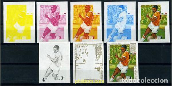 Sellos: 204275 MNH BURUNDI 1968 19 JUEGOS OLIMPICOS VERANO MEXICO 1968