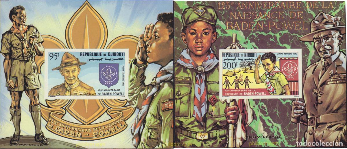 Sellos: 18873 MNH DJIBOUTI 1982 125 ANIVERSARIO DE LORD BADEN-POWELL