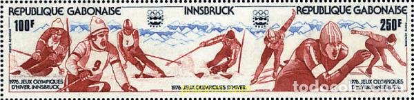 Sellos: 269001 MNH GABON 1976 12 JUEGOS OLIMPICOS INVIERNO INNSBRUCK 1976