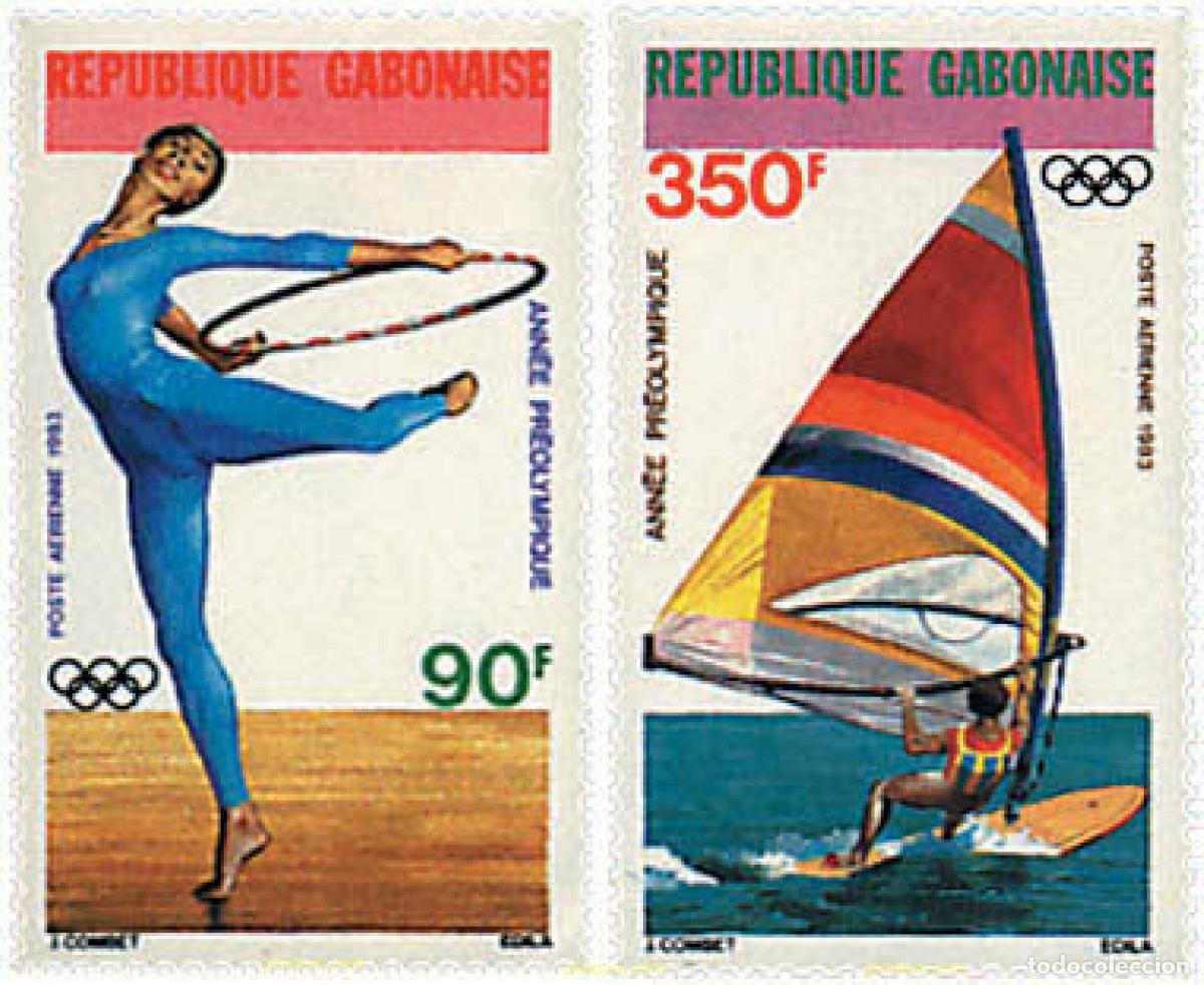 Sellos: 72960 MNH GABON 1983 23 JUEGOS OLIMPICOS VERANO LOS ANGELES 1984