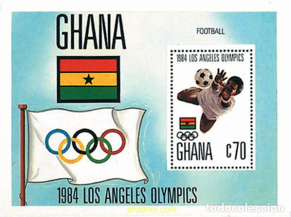 Sellos: 73723 MNH GHANA 1984 23 JUEGOS OLIMPICOS VERANO LOS ANGELES 1984