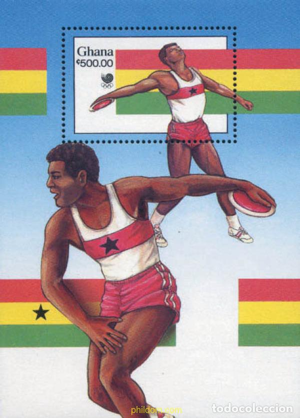 Francobolli: 34104 MNH GHANA 1988 24 JUEGOS OLIMPICOS VERANO SEUL 1988