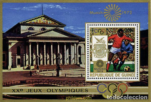 Sellos: 71787 MNH GUINEA 1972 20 JUEGOS OLIMPICOS VERANO MUNICH 1972