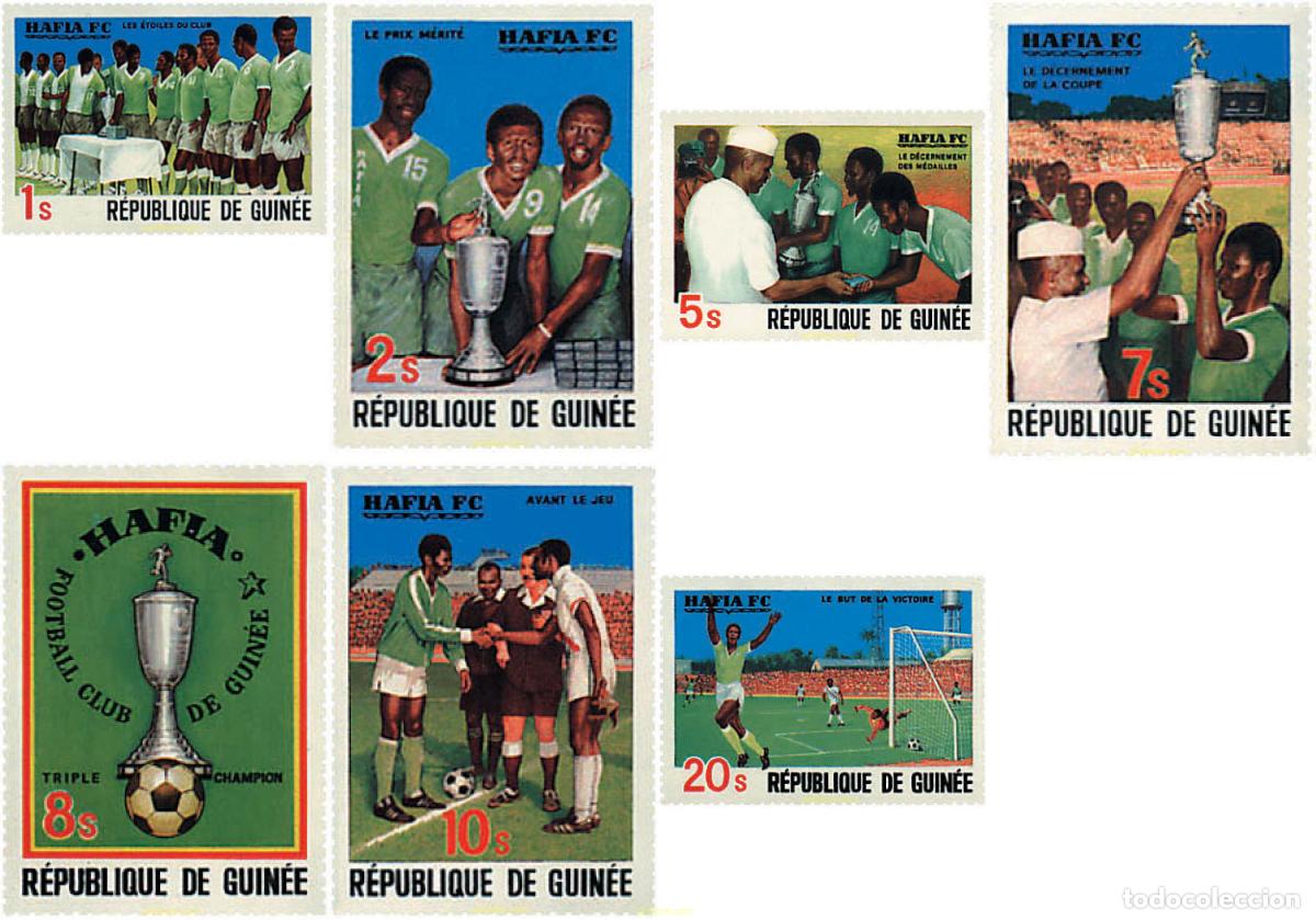 Sellos: 71760 MNH GUINEA 1979 VICTORIA DEL EQUIPO HAFIA FOOTBALL CLUB