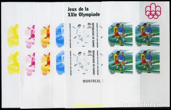 Sellos: 214618 MNH GUINEA 1976 21 JUEGOS OLIMPICOS VERANO MONTREAL 1976