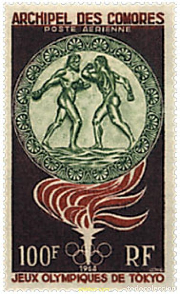 Sellos: 73009 MNH COMORES 1964 18 JUEGOS OLIMPICOS VERANO TOKIO 1964