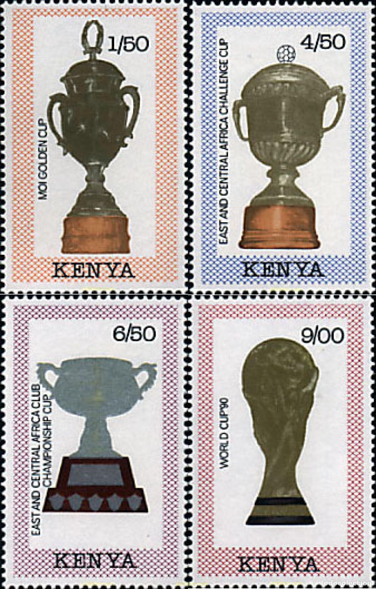 Sellos: 27548 MNH KENIA 1990 COPA DEL MUNDO DE FUTBOL. ITALIA-90