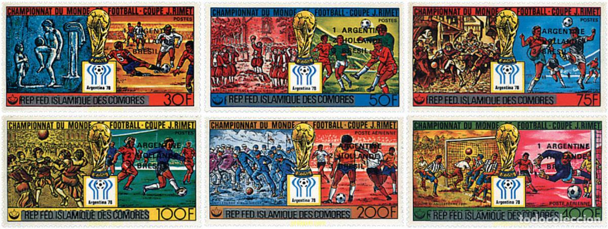 Briefmarken: 73047 MNH COMORES 1978 COPA DEL MUNDO DE FUTBOL. ARGENTINA-78