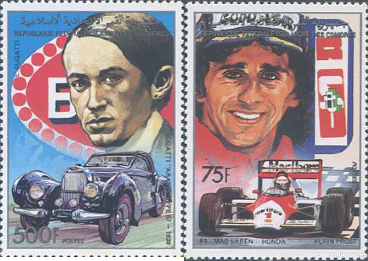 Sellos: 607520 MNH COMORES 1988 PERSONAJES