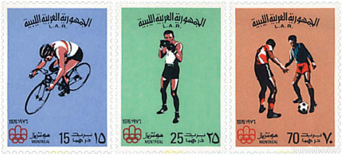 Francobolli: 27564 MNH LIBIA 1976 21 JUEGOS OLIMPICOS VERANO MONTREAL 1976