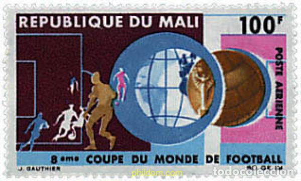 Sellos: 27580 MNH MALI 1966 COPA DEL MUNDO DE FUTBOL. INGLATERRA-66