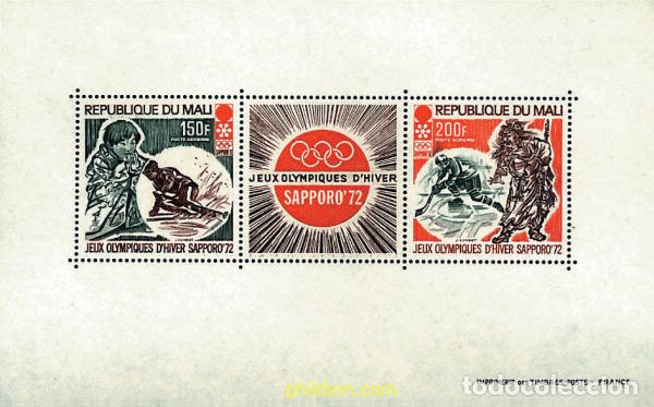 Sellos: 71274 MNH MALI 1972 11 JUEGOS OLIMPICOS DE INVIERNO SAPPORO 1972
