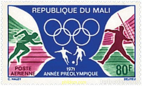Sellos: 27583 MNH MALI 1971 20 JUEGOS OLIMPICOS VERANO MUNICH 1972