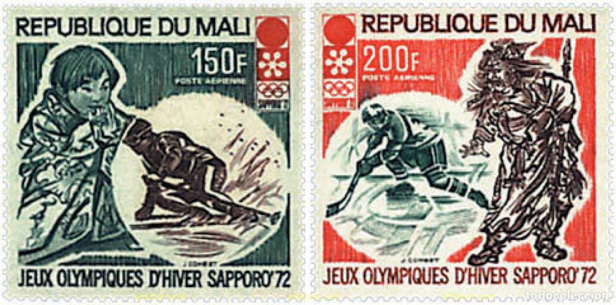 Francobolli: 71273 MNH MALI 1972 11 JUEGOS OLIMPICOS DE INVIERNO SAPPORO 1972