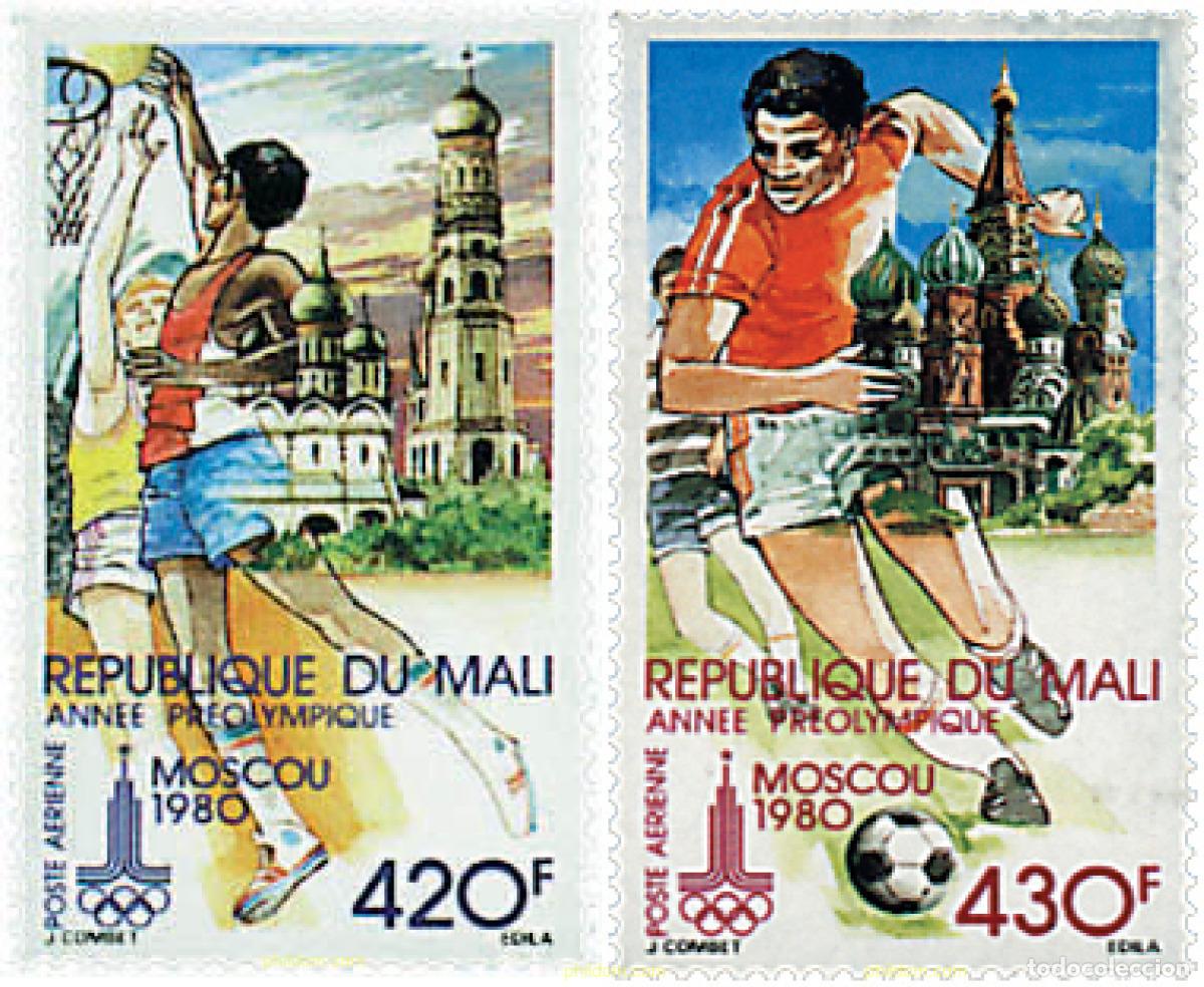 Selos: 52088 MNH MALI 1979 22 JUEGOS OLIMPICOS VERANO MOSCU 1980