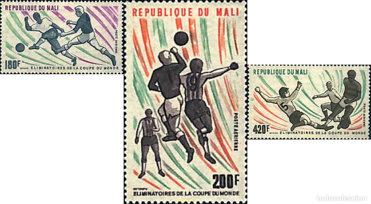 Selos: 27589 MNH MALI 1977 COPA DEL MUNDO DE FUTBOL. ARGENTINA-78