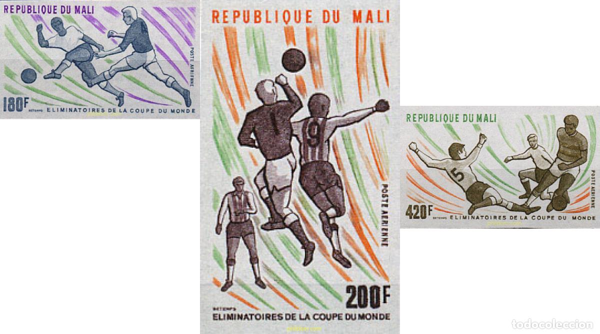 Selos: 104719 MNH MALI 1977 COPA DEL MUNDO DE FUTBOL. ARGENTINA-78