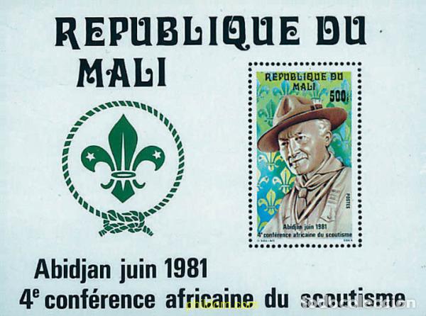 Selos: 49865 MNH MALI 1981 4&ordf; CONFERENCIA AFRICANA DE ESCULTISMO