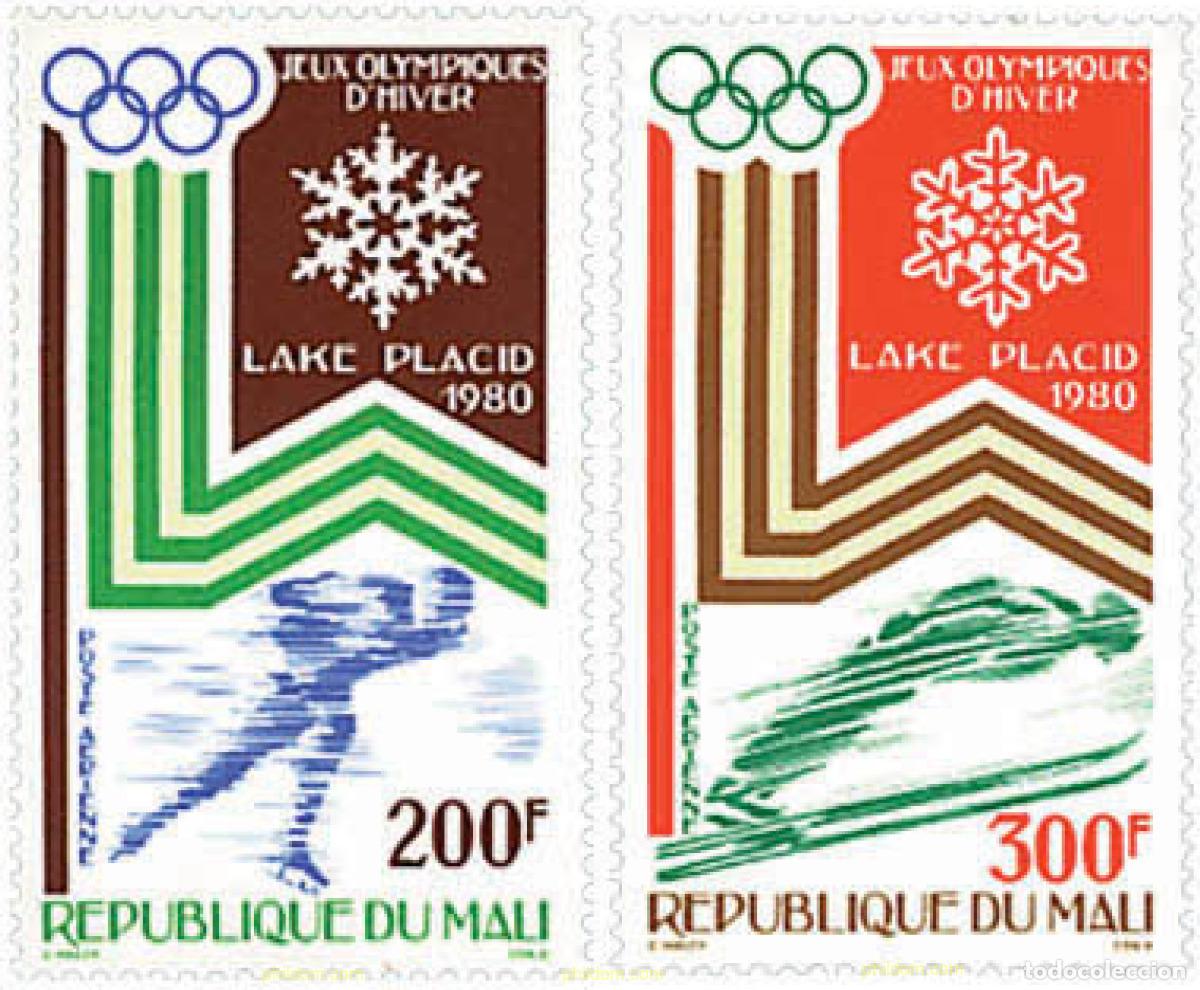 Sellos: 71276 MNH MALI 1980 13 JUEGOS OLIMPICOS INVIERNO LAKE PLACID 1980