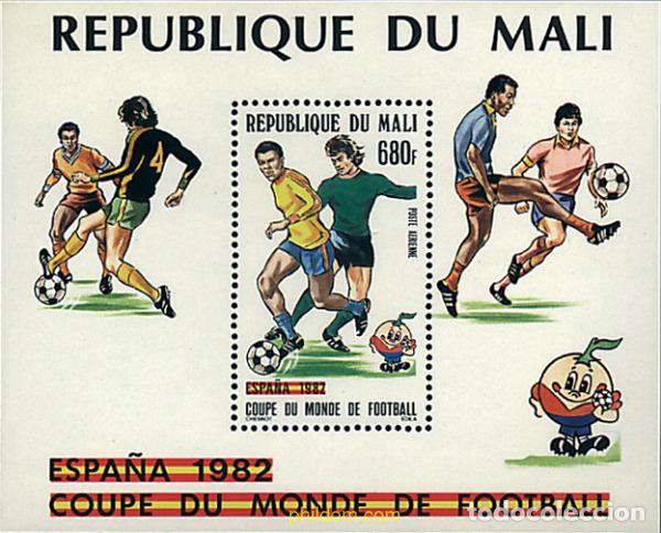 Sellos: 32016 MNH MALI 1982 COPA DEL MUNDO DE FUTBOL. ESPA&Ntilde;A-82