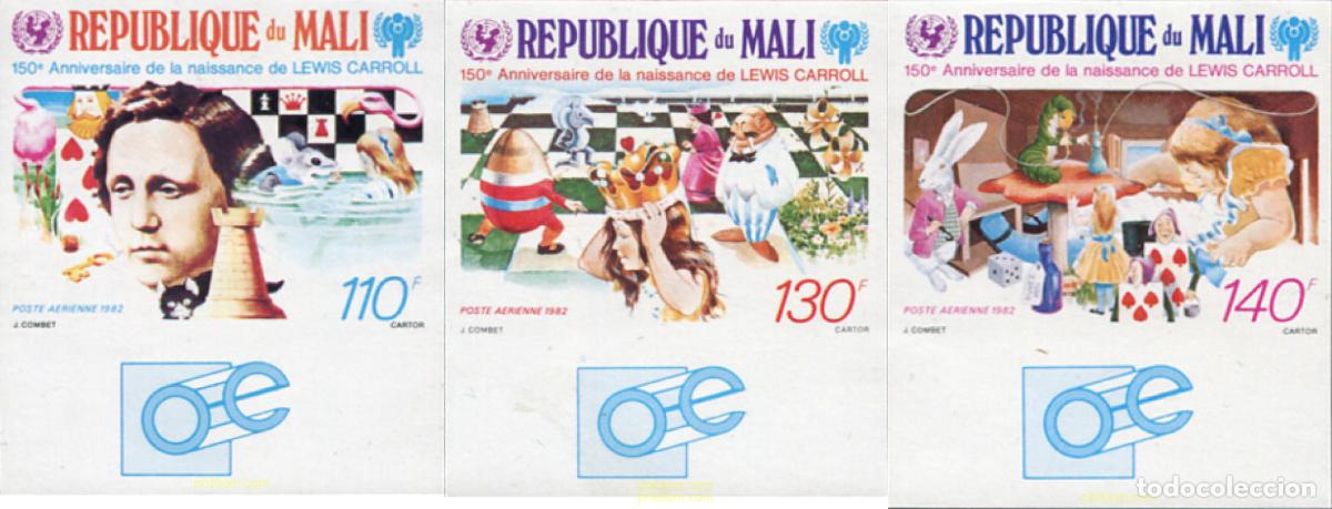 Sellos: 20523 MNH MALI 1982 150 ANIVERSARIO DEL NACIMIENTO DEL MATEMATICO LEWIS CARROLL