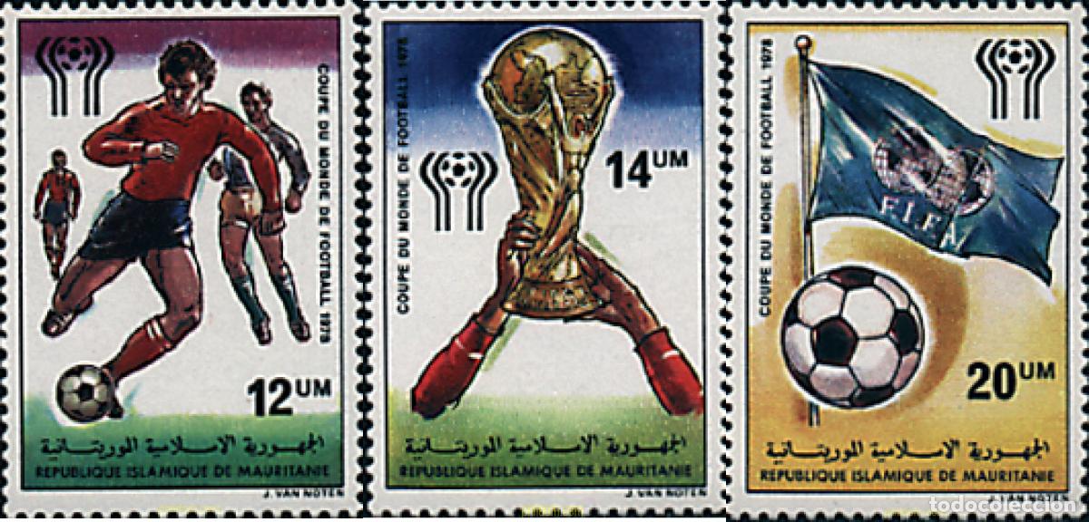 Sellos: 73513 MNH MAURITANIA 1978 COPA DEL MUNDO DE FUTBOL. ARGENTINA-78