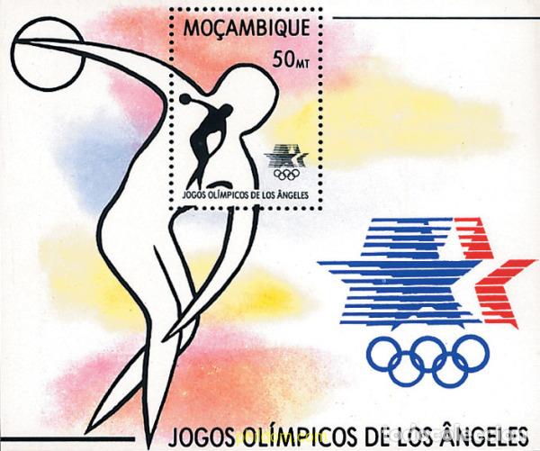 Sellos: 71298 MNH MOZAMBIQUE 1983 23 JUEGOS OLIMPICOS VERANO LOS ANGELES 1984