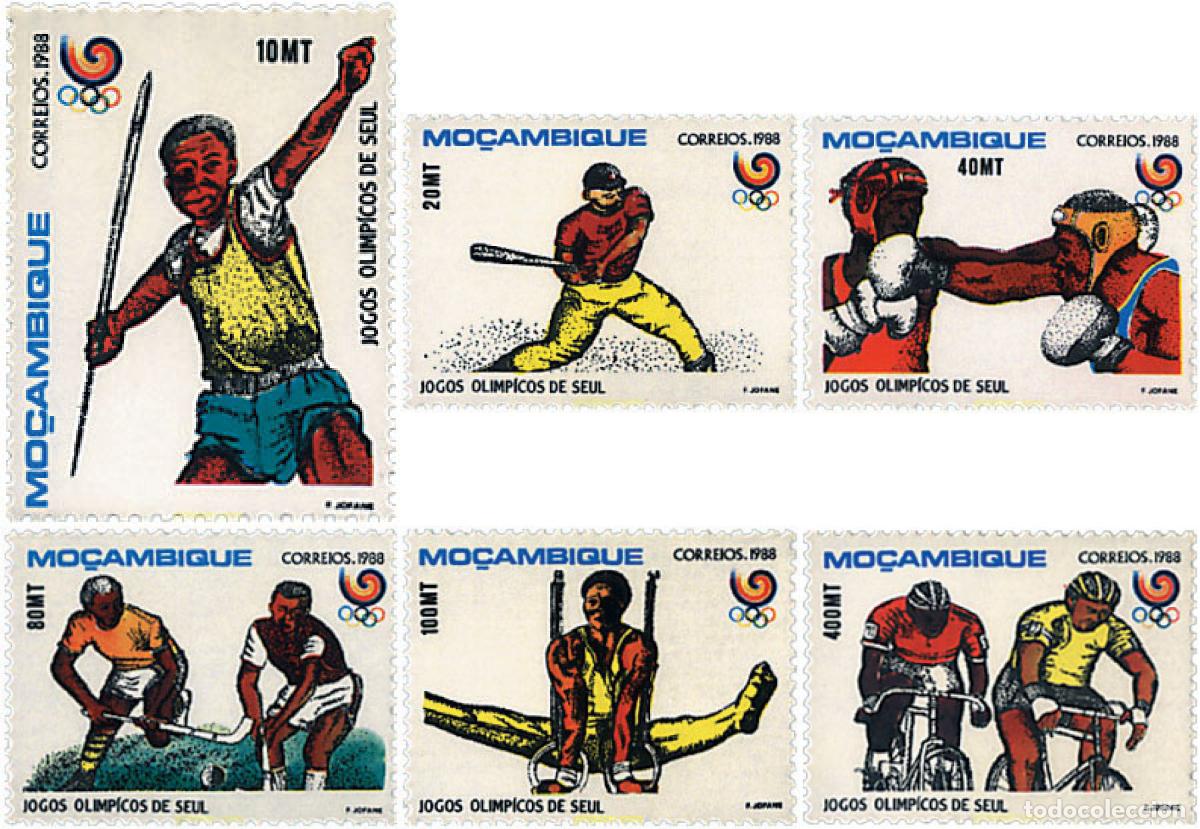 Sellos: 27635 MNH MOZAMBIQUE 1988 24 JUEGOS OLIMPICOS VERANO SEUL 1988
