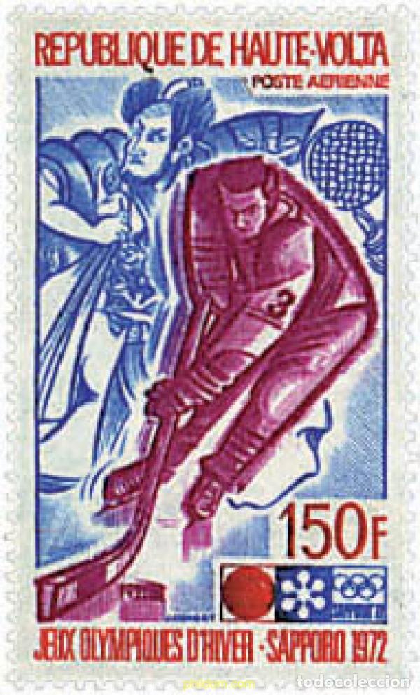 Sellos: 70480 MNH ALTO VOLTA 1972 11 JUEGOS OLIMPICOS DE INVIERNO SAPPORO 1972