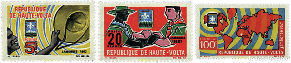 Sellos: 38831 MNH ALTO VOLTA 1967 JAMBOREE MUNDIAL EN IDAHO