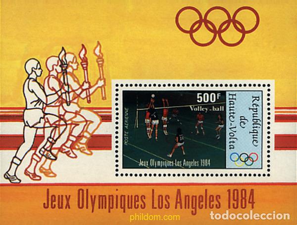 Sellos: 34888 MNH ALTO VOLTA 1984 23 JUEGOS OLIMPICOS VERANO LOS ANGELES 1984