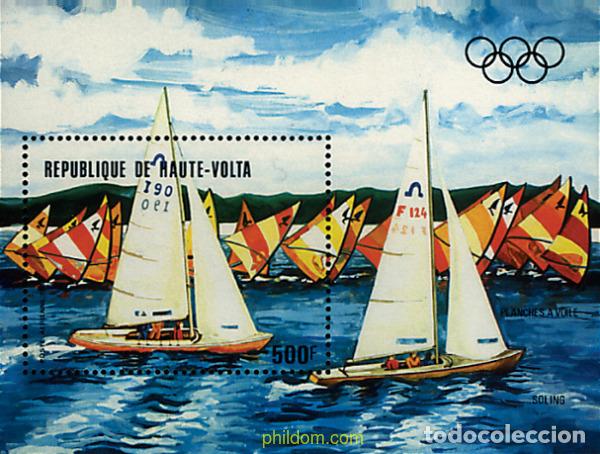 Sellos: 34887 MNH ALTO VOLTA 1983 23 JUEGOS OLIMPICOS VERANO LOS ANGELES 1984