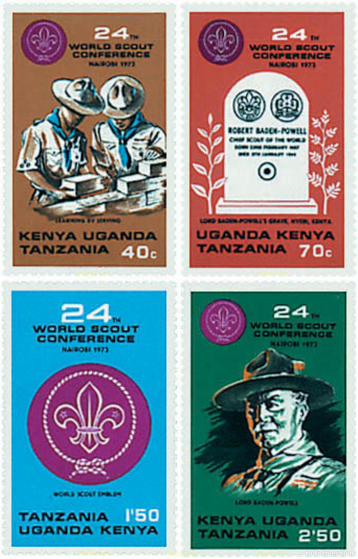 Sellos: 38832 MNH ESTE AFRICANO 1973 24 CONFERENCIA MUNDIAL EN NAIROBI