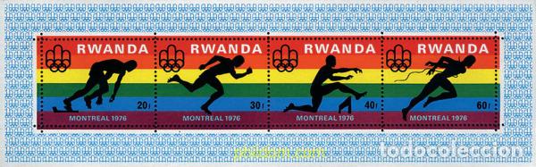 Sellos: 56522 MNH RUANDA 1976 21 JUEGOS OLIMPICOS VERANO MONTREAL 1976
