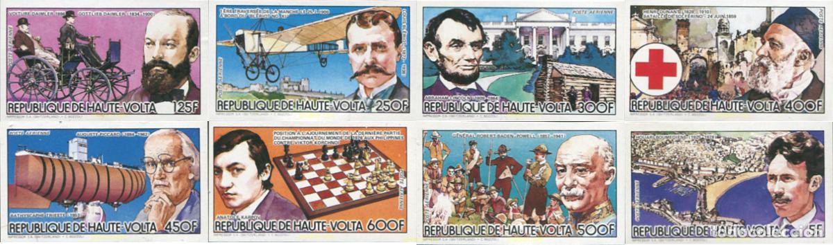 Sellos: 18775 MNH ALTO VOLTA 1984 PERSONAJES CELEBRES