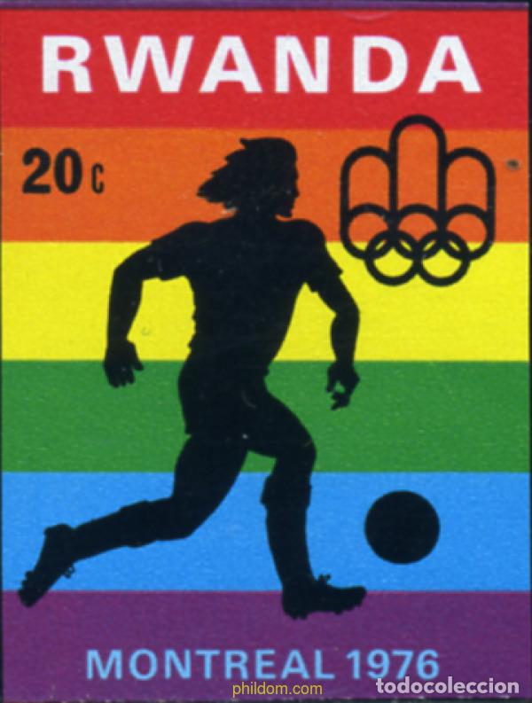 Sellos: 222014 MNH RUANDA 1976 21 JUEGOS OLIMPICOS VERANO MONTREAL 1976