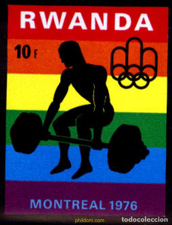 Sellos: 225706 MNH RUANDA 1976 21 JUEGOS OLIMPICOS VERANO MONTREAL 1976