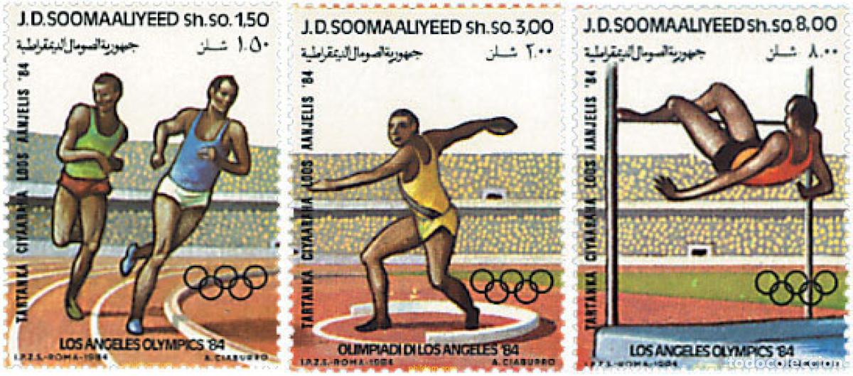 Sellos: 27711 MNH SOMALIA 1984 23 JUEGOS OLIMPICOS VERANO LOS ANGELES 1984