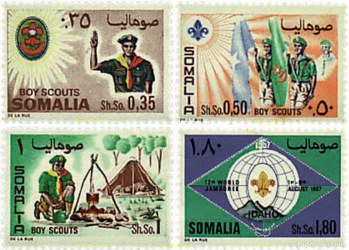 Sellos: 38508 MNH SOMALIA 1967 12 JAMBOREE MUNDIAL EN IDAHO