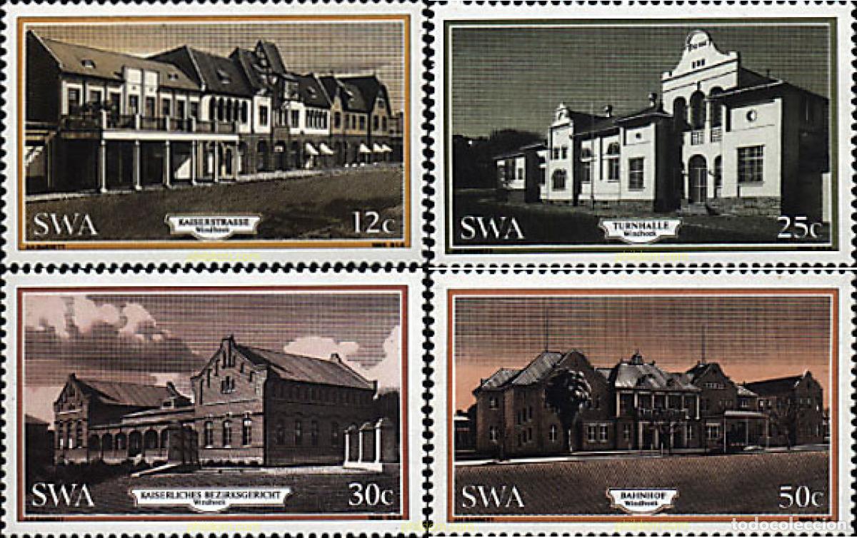 Sellos: 58955 MNH SUR OESTE AFRICANO 1985 EDIFICIOS HISTORICOS DE WINDHOEK