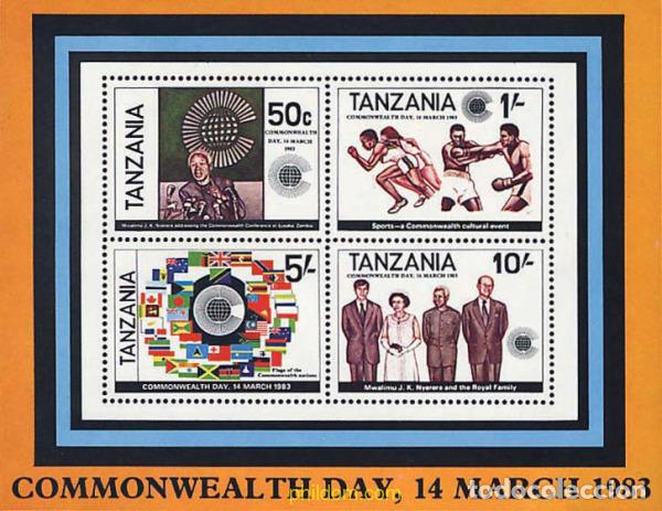 Sellos: 41317 MNH TANZANIA 1983 DIA DE LA COMMONWEALTH