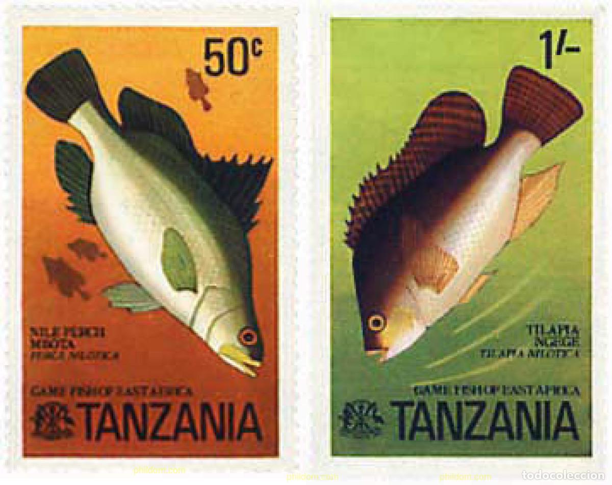 Sellos: 680806 MNH TANZANIA 1977 PESCA