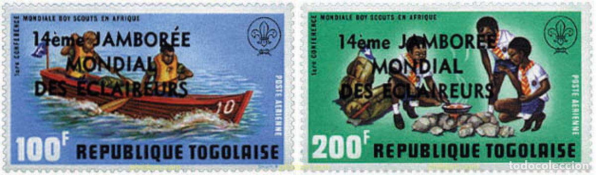Sellos: 41945 MNH TOGO 1975 14 JAMBOREE MUNDIAL EN NORUEGA