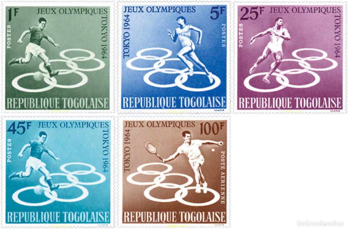 Sellos: 229460 MNH TOGO 1964 18 JUEGOS OLIMPICOS VERANO TOKIO 1964
