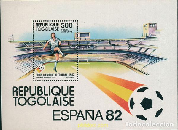 Sellos: 54432 MNH TOGO 1982 COPA DEL MUNDO DE FUTBOL. ESPA&Ntilde;A-82