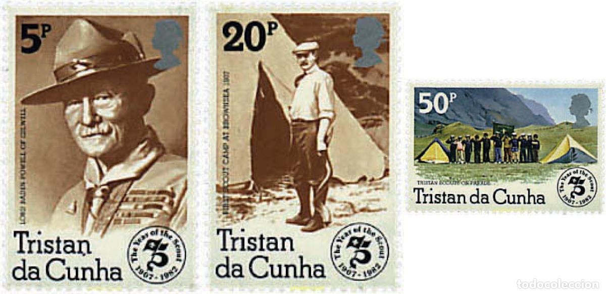 Sellos: 38837 MNH TRISTAN DA CUNHA 1982 75 ANIVERSARIO DEL ESCULTISMO