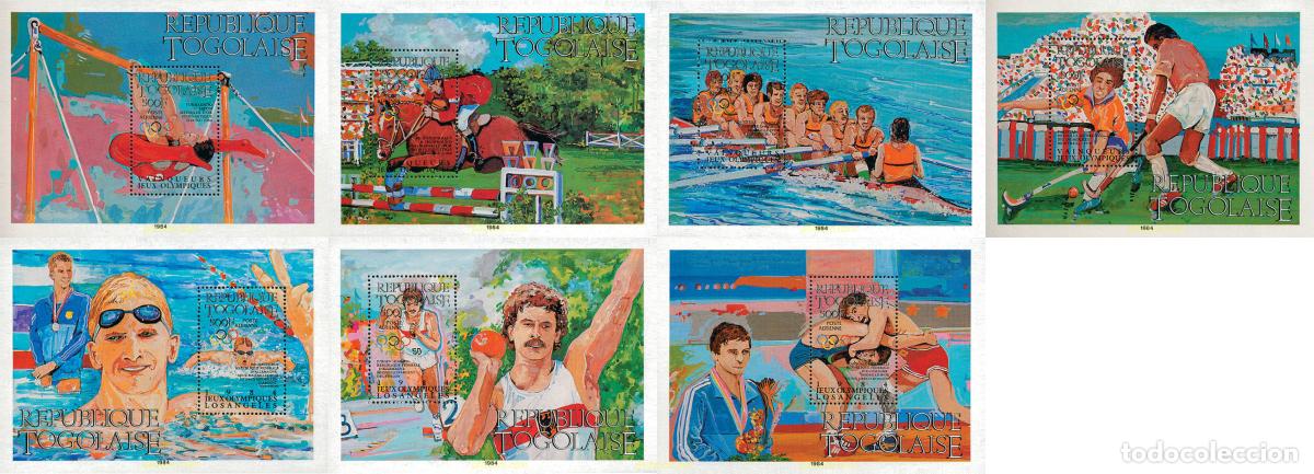 Sellos: 365733 MNH TOGO 1984 23 JUEGOS OLIMPICOS VERANO LOS ANGELES 1984